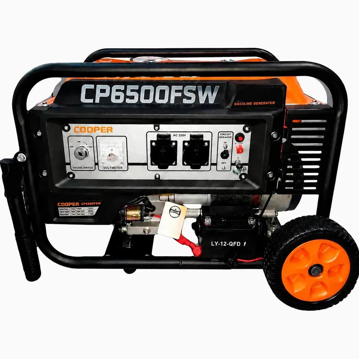 موتوربرق 6.5 کیلووات بنزینی تکفاز استارتی کوپر مدل CP6500FSW - تصویر 1