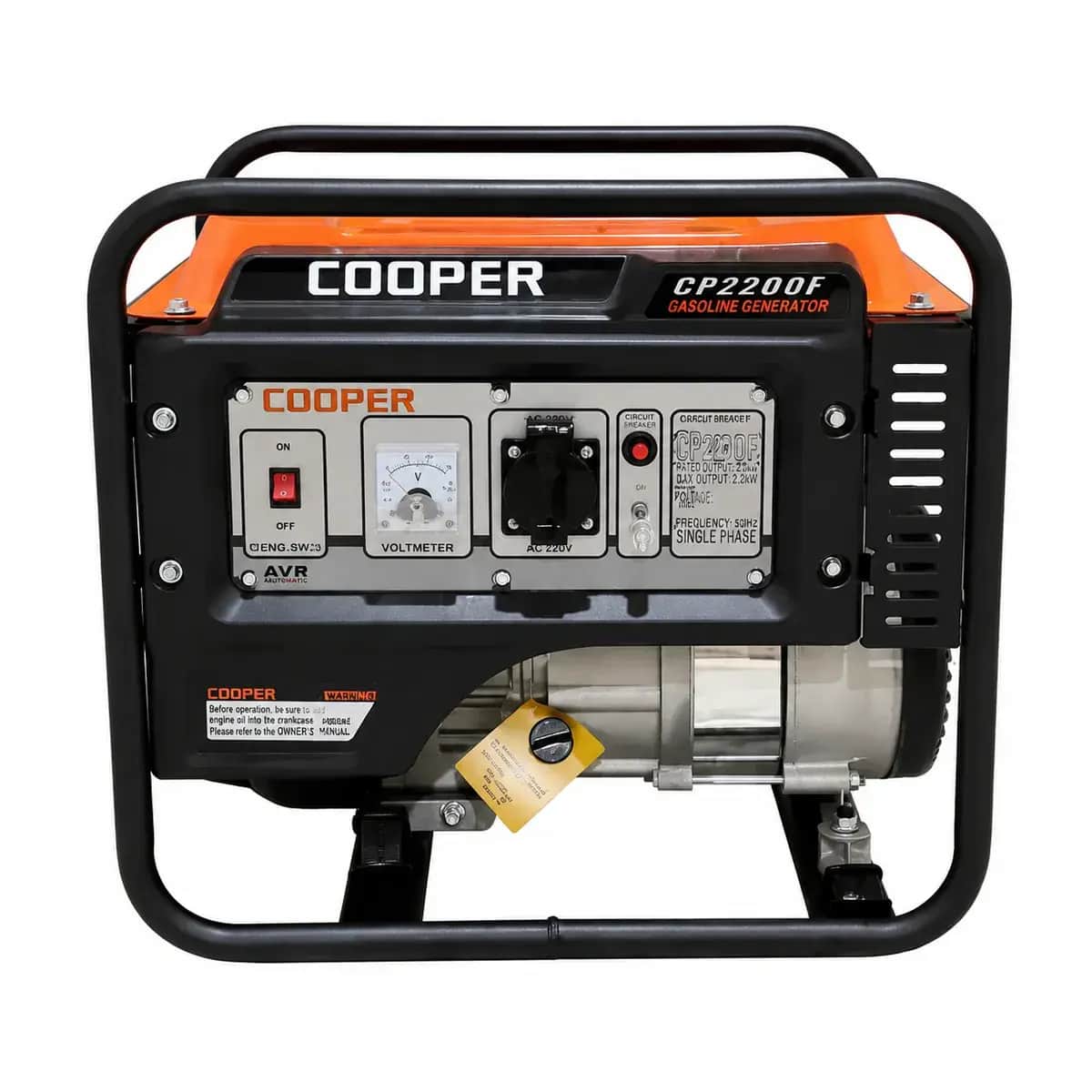 موتور برق 1.5 کیلووات بنزینی تکفاز هندلی کوپر مدل CP2200F - تصویر 1