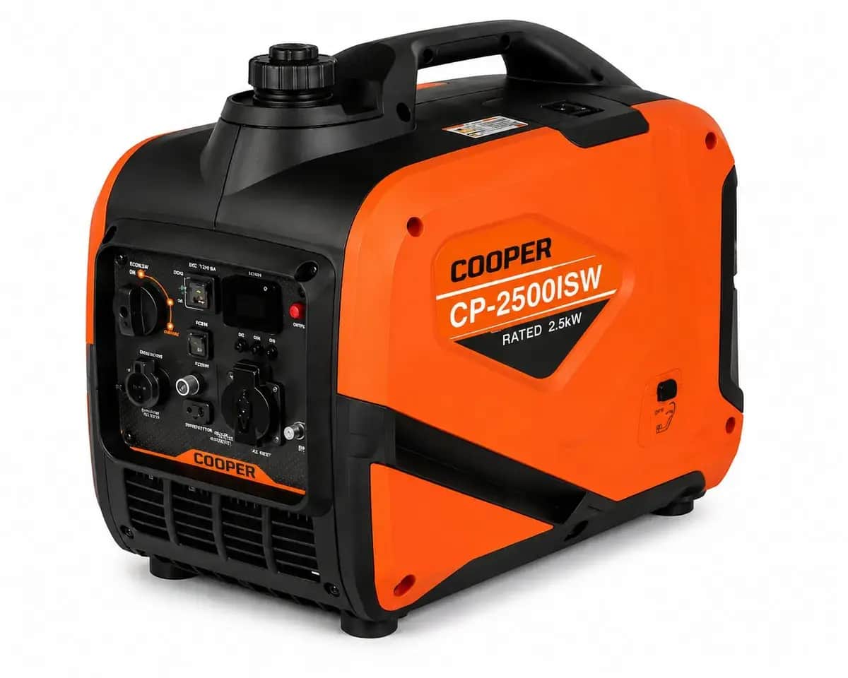 موتور برق 2.8 کیلووات بنزینی سوپر سایلنت تکفاز هندلی کوپر مدل CP2500ISW - تصویر 1