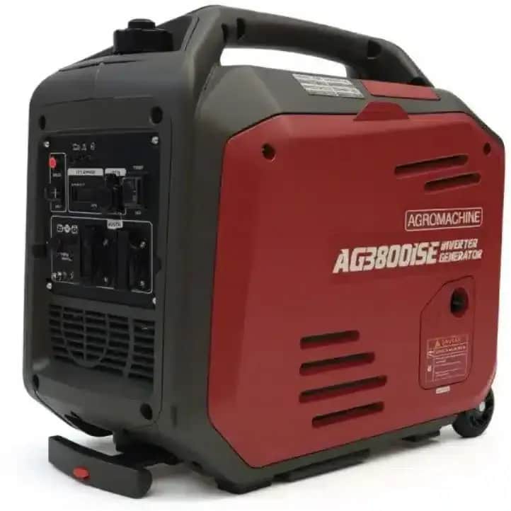 موتور برق 3.5 کیلووات سایلنت تک فاز استارتی اینورتر دار آگرو مدل AG3800ISE - تصویر 1