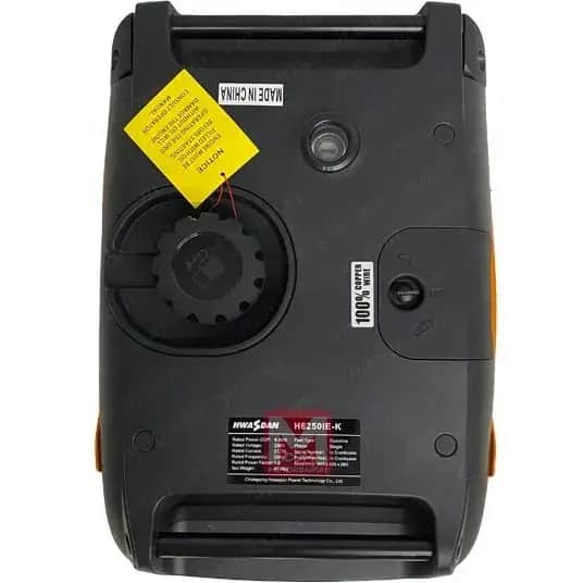 موتور برق ۵ کیلووات سایلنت استارتی اینورتری هواسدان مدل H6250IE-K - تصویر 3