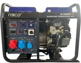 موتور برق 11 کیلووات بنزینی سه فاز  استارتی آبکو مدل A12800LE - تصویر 1