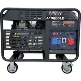 موتور برق ۱۹ کیلووات بنزینی سه فاز استارتی آبکو مدل A19800LE - تصویر 1