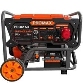 موتور برق 10 کیلووات بنزینی سه‌فاز ریموت استارت پرومکس مدل PR13800-E3 ATS - تصویر 1