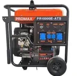 موتور برق 12 کیلووات تک فاز ریموت استارت  دو سیلندر پرومکس مدل PR15000-E ATS - تصویر 1
