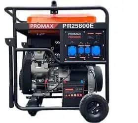موتور برق 20 کیلووات بنزینی تک‌فاز ریموت استارت پرومکس مدل PR25800-E ATS - تصویر 1