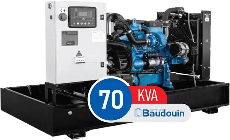 دیزل ژنراتور بادوین 70 کاوا مدل 4M10G70/5 - تصویر 1