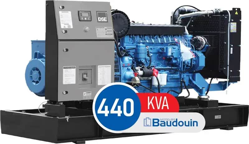 دیزل ژنراتور بادوین 440 کاوا مدل 6M21G440/5 - تصویر 1