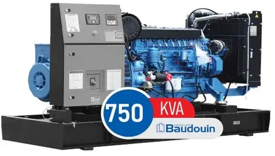 دیزل ژنراتور بادوین 750 کاوا مدل 6M33G750/5 - تصویر 1
