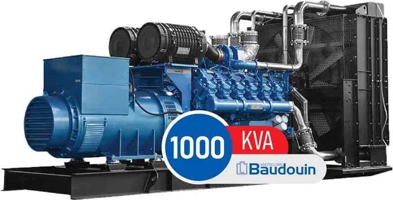 دیزل ژنراتور بادوین 1000 کاوا مدل 12M26G1000/5 - تصویر 1