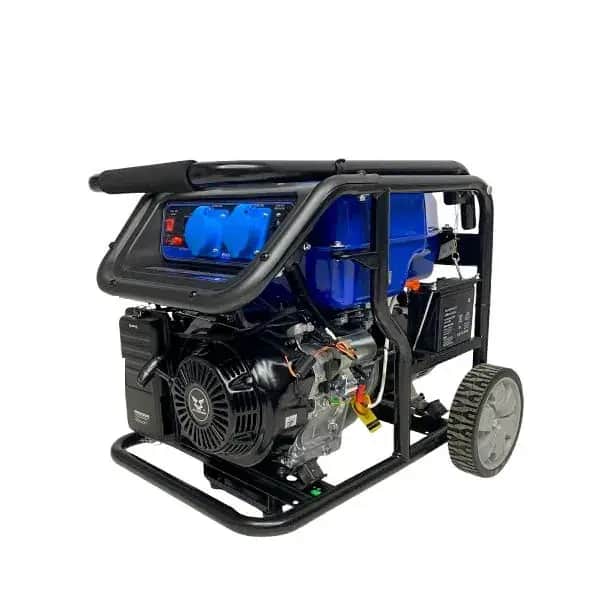 موتور برق 7 کیلووات بنزینی سایلنت تکفاز استارتی زونگشن مدل KB8000E - تصویر 1