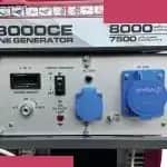 موتور برق 8 کیلووات بنزینی تک فاز استارتی AiPOWER مدل IN13000CE - تصویر 10