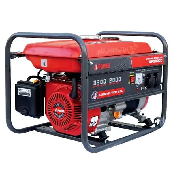 موتور برق 3.2 کیلووات بنزینی تک فاز هندلی AiPOWER مدل AP5000C - تصویر 1