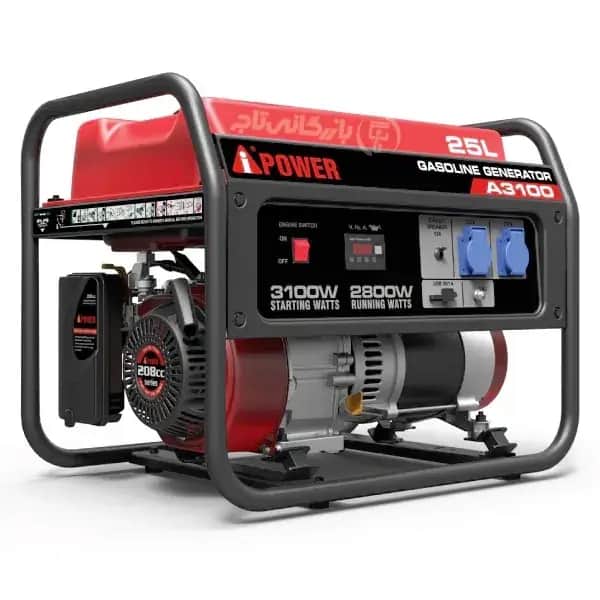 موتور برق 3.2 کیلووات بنزینی تک فاز هندلی AiPOWER مدل A3100 - تصویر 1