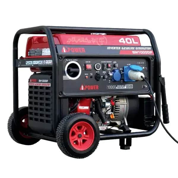 موتور برق 10 کیلووات بنزینی سایلنت تک فاز ریموت استارت اینورتر AiPOWER مدل SM10000iF - تصویر 1