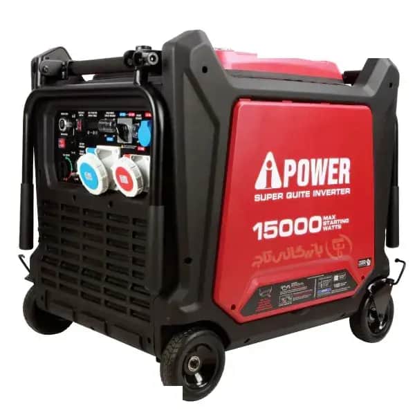موتور برق 15 کیلووات بنزینی سایلنت سه فاز ریموت استارت اینورتر AiPOWER مدل SM15000Di - تصویر 1