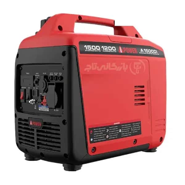 موتور برق 1.5 کیلووات بنزینی سایلنت تک فاز هندلی اینورتر AiPOWER مدل A1500Di - تصویر 1
