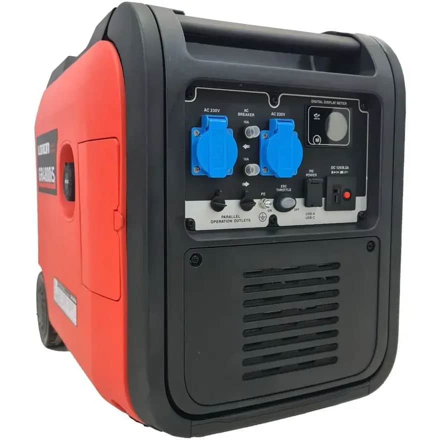 موتور برق سایلنت لانسین مدل GR4800IS ظرفیت ۵ کیلووات اینورتر - تصویر 1