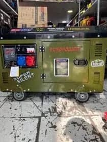 موتور برق ۱۰ کیلووات دیزلی سایلنت سه فاز ریموت استارت یورو پاور مدل EP15900 S3D-RC - تصویر 2