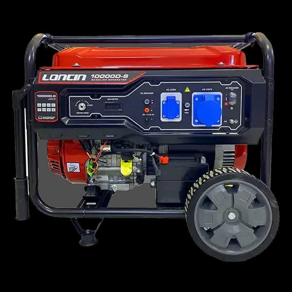 موتور برق ۱۰ کیلووات بنزینی تک فاز ریموت استارت ایزی پاور مدل LC10000D-S - تصویر 1