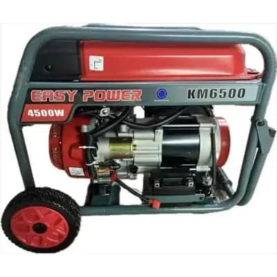 موتور برق ۵.۵ کیلووات بنزینی سه فاز ریموت استارتی چرخ دار ایزی پاور مدل KH6500E2 - تصویر 1