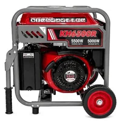 موتور برق  5.5 کیلووات بنزینی تک فاز هندلی اینورتر ایزی پاور مدل KH6500R - تصویر 1