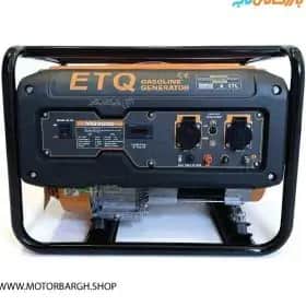 موتور برق  ۳.۲ کیلووات بنزینی تک فاز  هندلی ETQ مدل MG3800 - تصویر 1