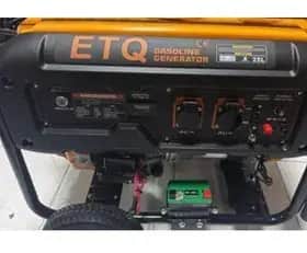موتور برق ۶.۵ کیلووات بنزینی  تک فاز استارتی ETQ مدل MG9000E - تصویر 1