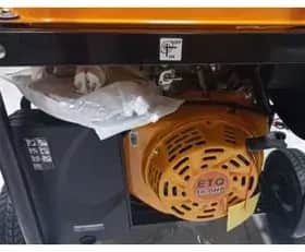 موتور برق ۶.۵ کیلووات بنزینی  تک فاز استارتی ETQ مدل MG9000E - تصویر 3
