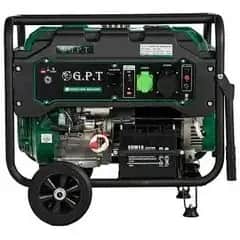 موتور برق 5.5 کیلووات بنزینی تک فاز استارتی GPT مدل GPT_GP6500E - تصویر 1