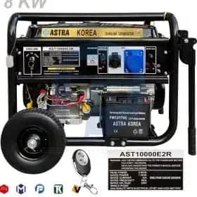 موتور برق 10 کیلووات بنزینی تک فاز ریموت استارت آسترا مدل AST10000E2R - تصویر 2