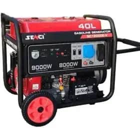 موتور برق 10 کیلووات بنزینی تک فاز ریموت استارت سنسی مدل SC13000E-V - تصویر 1