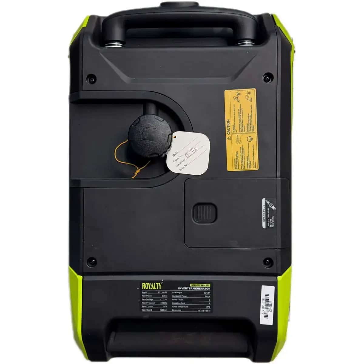 موتور برق 7.2 کیلووات بنزینی سایلنت هندلی اینورتر رویالیتی مدل RT7100-SIE - تصویر 6