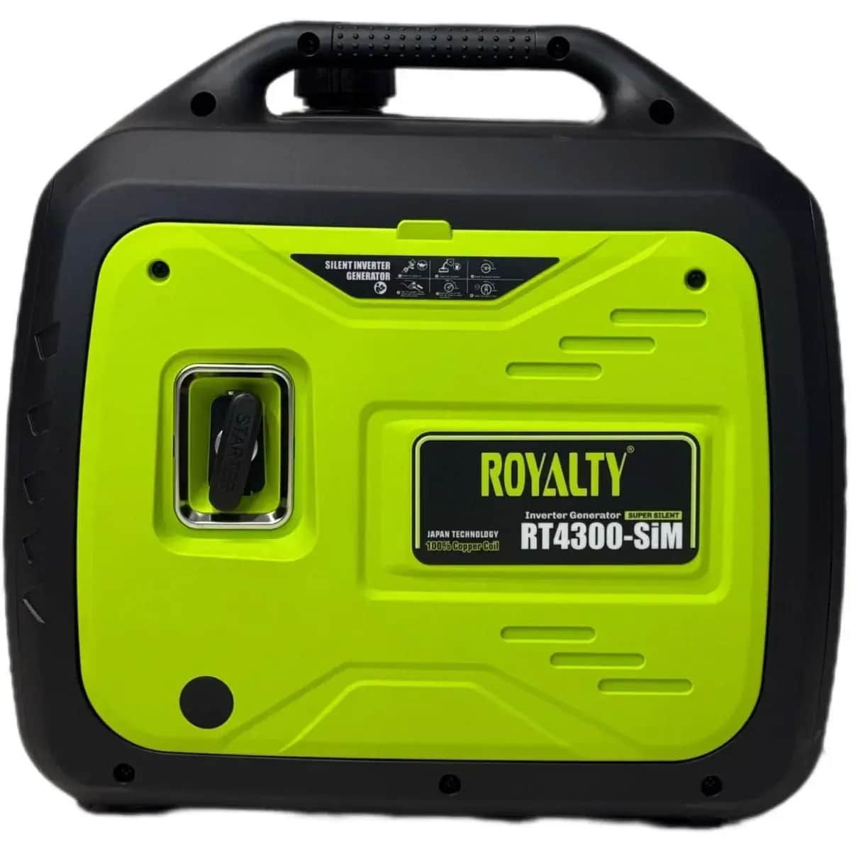 موتور برق 3.2 کیلووات بنزینی سایلنت تک فاز هندلی اینورتر رویالیتی مدل RT4300SIM - تصویر 1