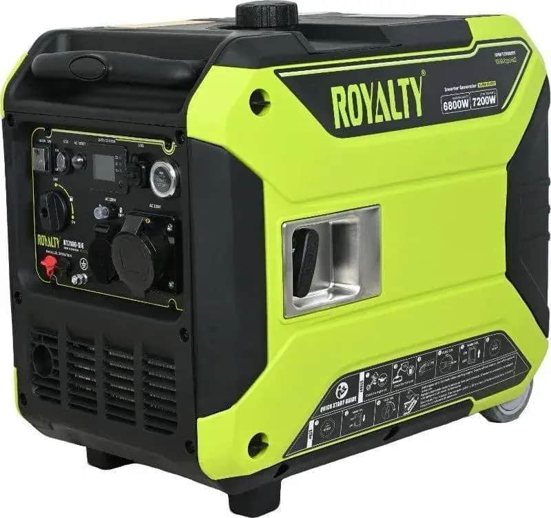 موتور برق 8.5 کیلووات بنزینی سایلنت تک فاز ریموت استارت اینورتر رویالتی مدل RT9100SIE - تصویر 1
