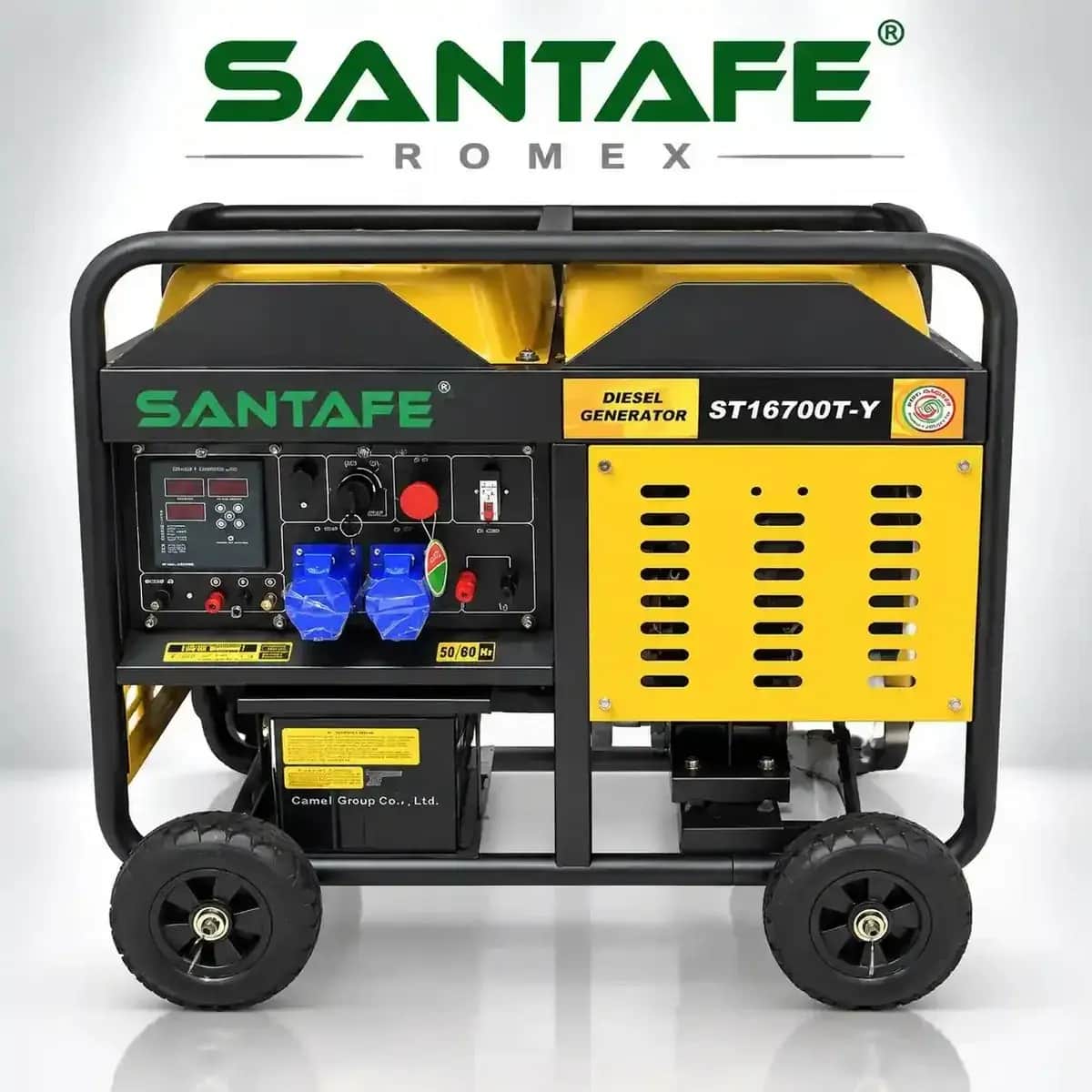 موتور برق 20 کیلووات دیزلی استارتی ATS سانتافه مدل ST16700T-Y - تصویر 1