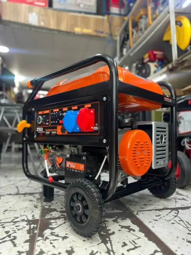 موتور برق 10 کیلووات سه‌گانه‌سوز سایلنت تک فاز ریموت استارت ATS زیکو مدل ZK1900D-XEW-R-NGE - تصویر 2
