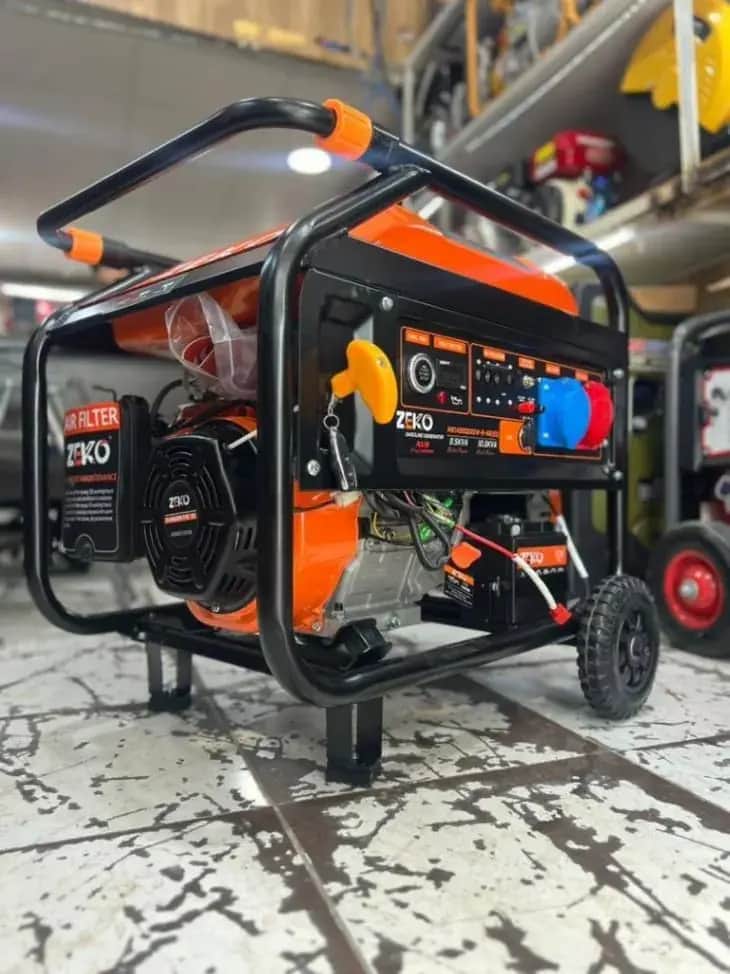 موتور برق 10 کیلووات سه‌گانه‌سوز سایلنت تک فاز ریموت استارت ATS زیکو مدل ZK1900D-XEW-R-NGE - تصویر 3