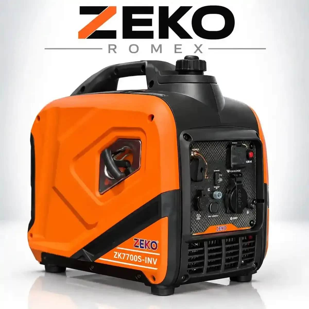 موتور برق4 کیلووات بنزینی سایلنت تک هندلی زیکو  مدل ZK7700S-INV - تصویر 1