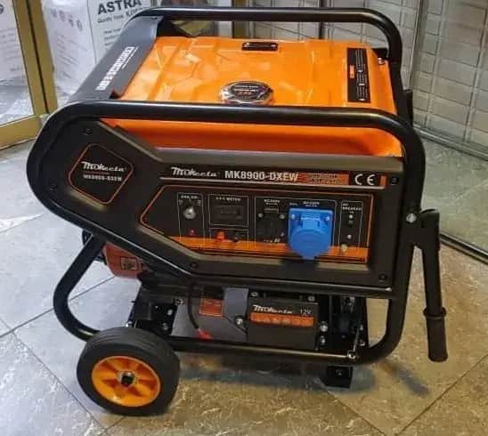 موتور برق 8.5 کیلووات بنزینی تک فاز استارتی موکیتا مدل MK10900DXEW - تصویر 1
