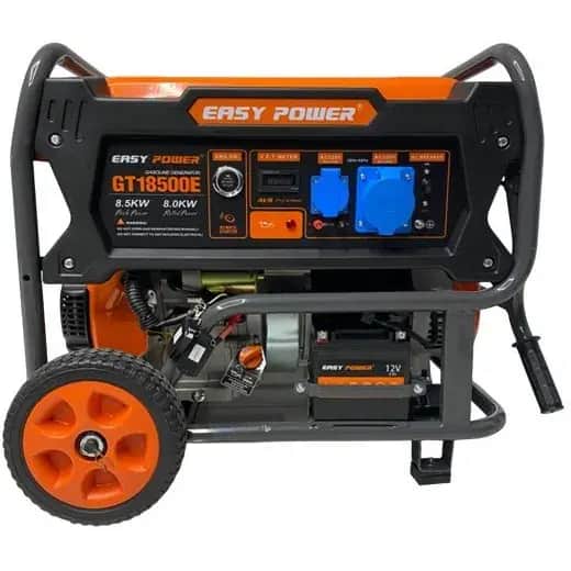 موتور برق 8.5 کیلووات بنزینی تک فاز استارتی ایزی پاور مدل GT18500E - تصویر 1