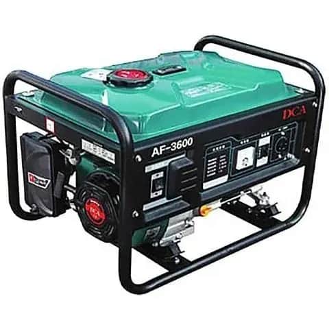 موتور برق ۲.۸ کیلو وات تک فاز استارتی بنزینی دی سی ای مدل AF3600 - تصویر 1