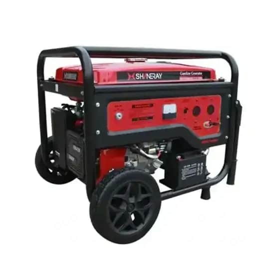 موتور برق 5.5 کیلووات بنزینی شینری مدل SRGE6500E - تصویر 1