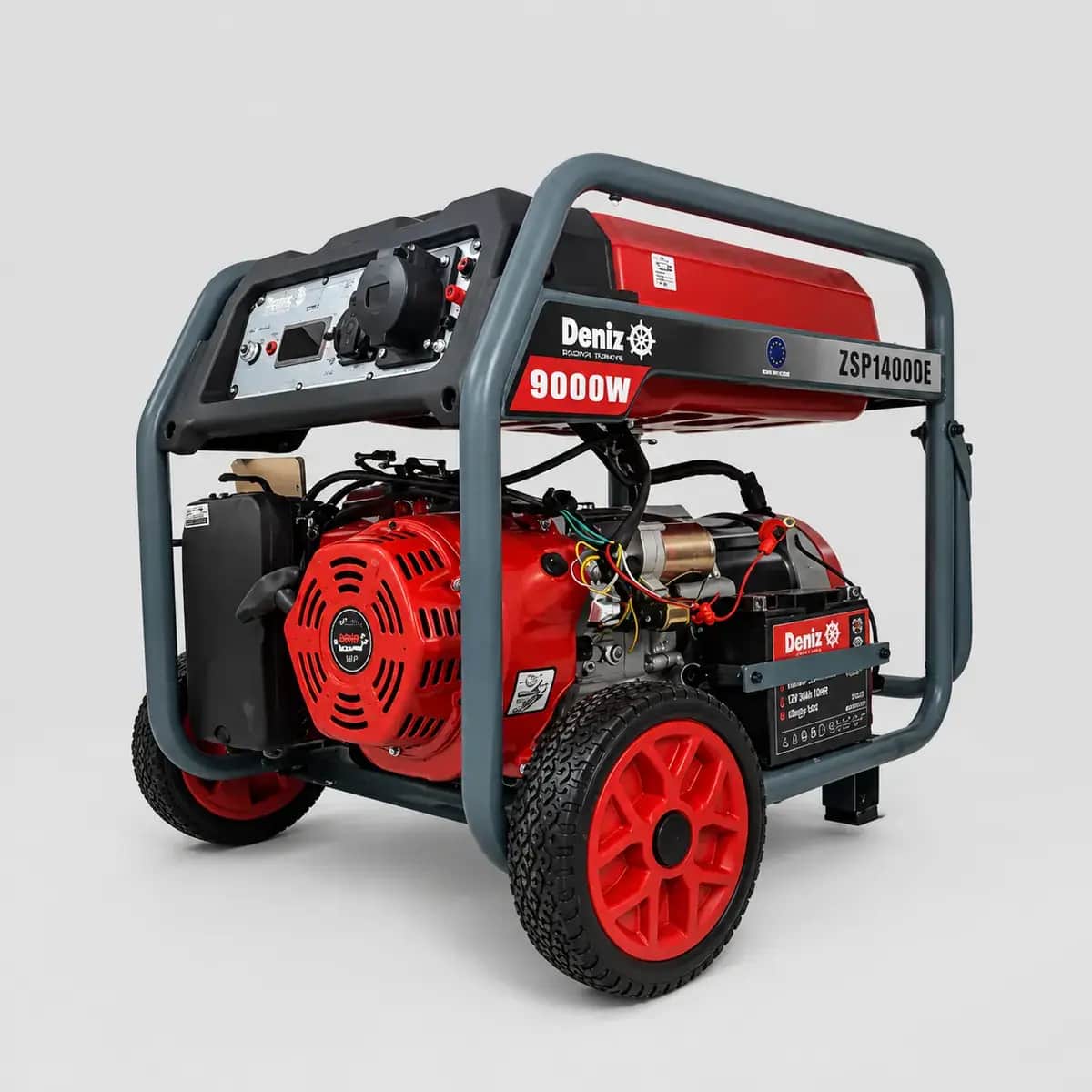 موتور برق ۹ کیلو وات بنزینی دنیز مدل ZSP14000E - تصویر 1