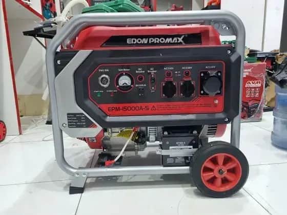 موتور برق ۱۲ کیلووات تک فاز بنزینی ادون مدل EPM-15000A-S - تصویر 1