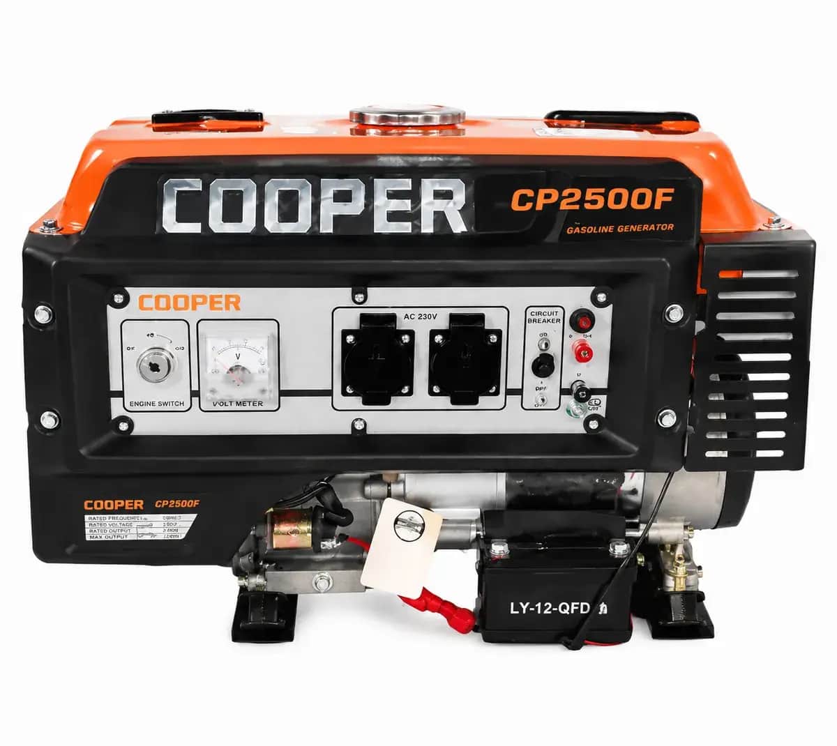 موتور برق ۲.۸ کیلووات بنزینی تکفاز هندلی کوپر مدل CP2500F - تصویر 1