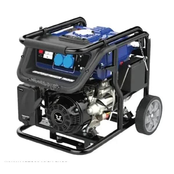 موتور برق 7 کیلووات بنزینی تک فاز ریموت استارتی زونگشن مدل LB8000ER - تصویر 1