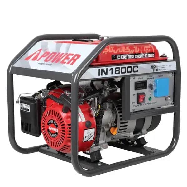 موتور برق 1.1 کیلووات بنزینی تک فاز هندلی AiPOWER مدل IN1800C - تصویر 1