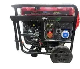 موتور برق ۱۳ کیلووات سه گانه سوز سه فاز استارتی SKN مدل SGLNGT15000E - تصویر 1