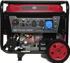 موتور برق ۹.۵ کیلووات سه گانه سوز تک فاز استارتی SKN مدل SGLNG14000E - تصویر 1